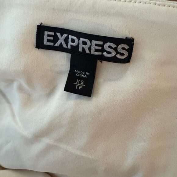 Express Women's Sequin Chevron Mini Bodycon Skirt Size XS - Picture 3 of 3